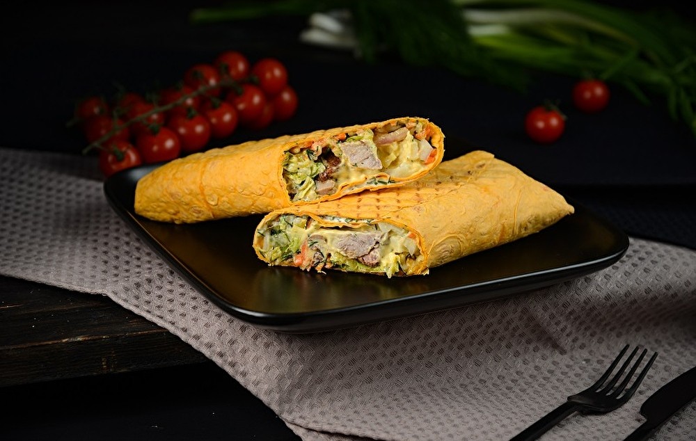 Шаурма свинина сырная