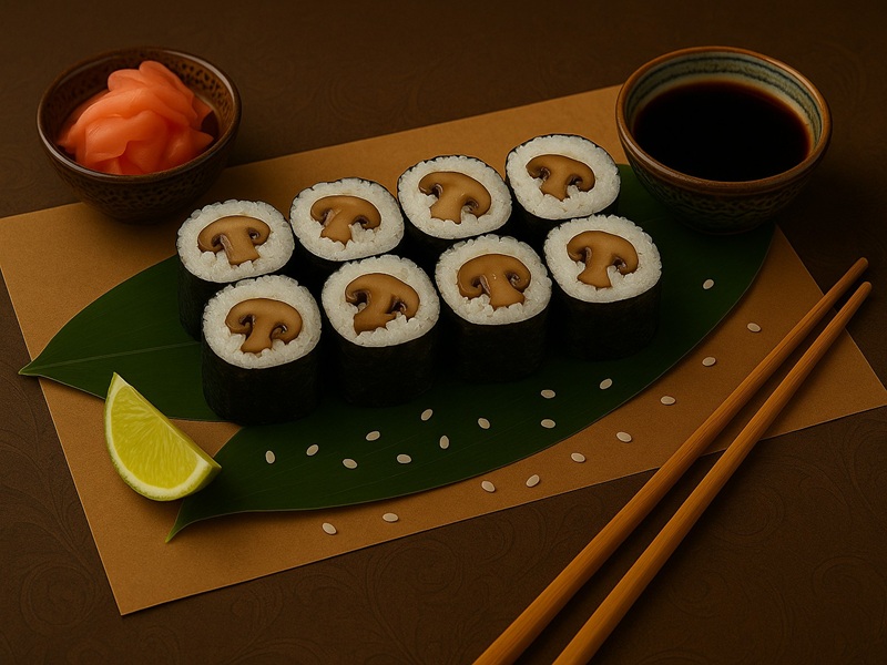 Ролл с шиитаке