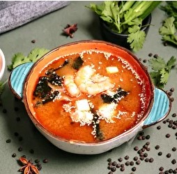 Мисо суп с креветкой