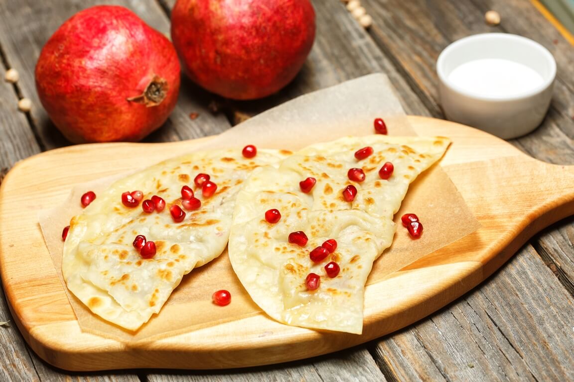 Кутабы с мясом 2 шт.