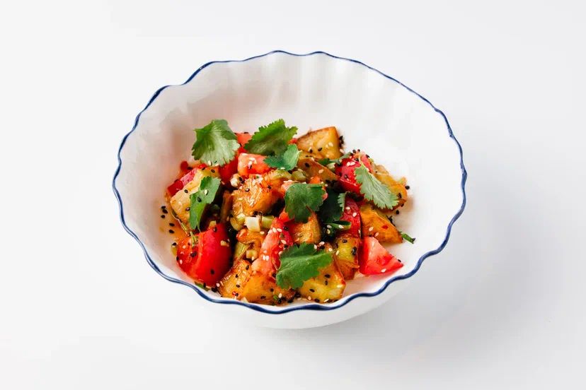 Салат баклажаны криспи