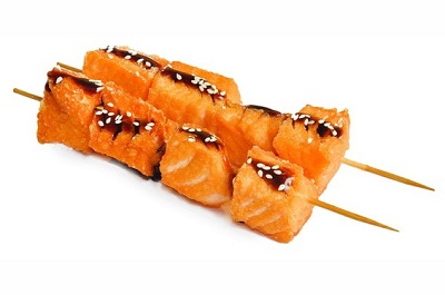 Шашлычок из лосося