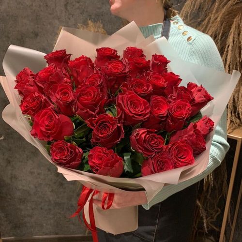 31 красная роза