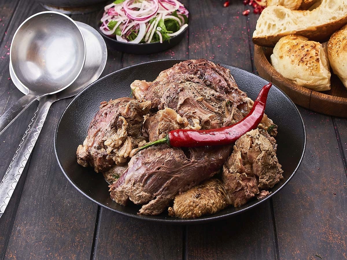 Баранина в афганском казане