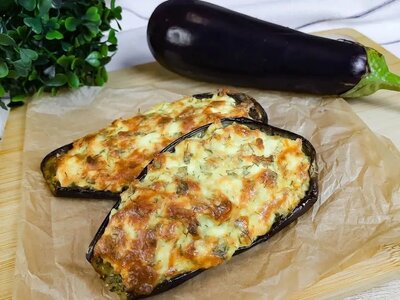 Баклажаны с сыром