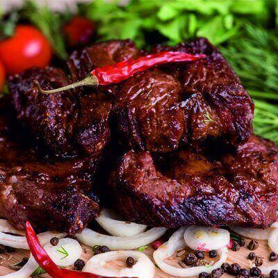 Шашлык из свиной шеи