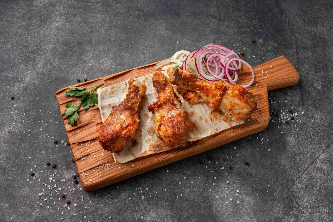 Шашлык из куриной голени