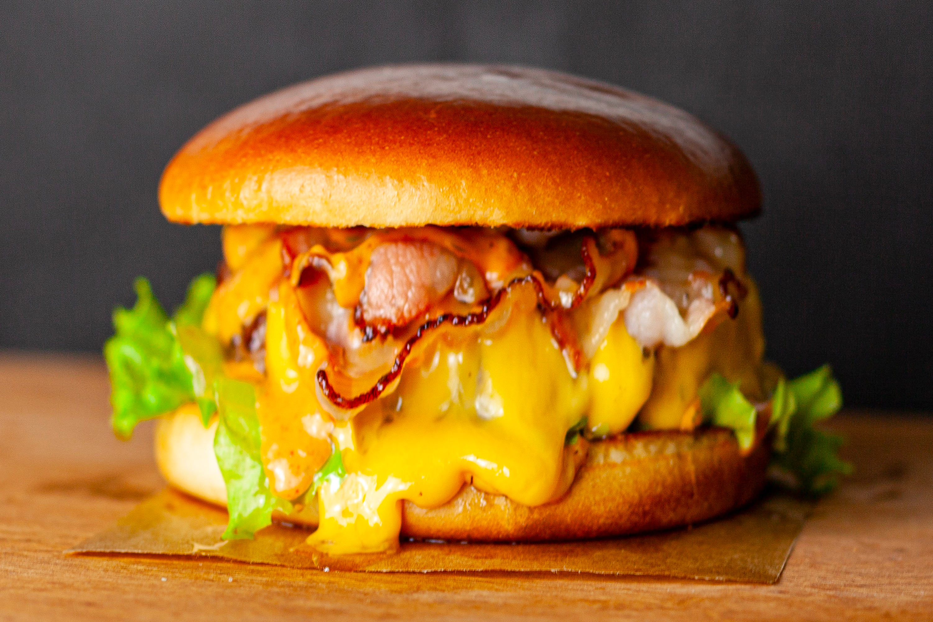 Бургер Баварский и фри