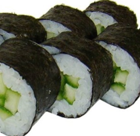 Капа маки с огурцом