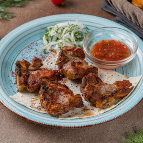 Шашлык из баранины Яблочко