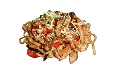 Лапша удон с овощами