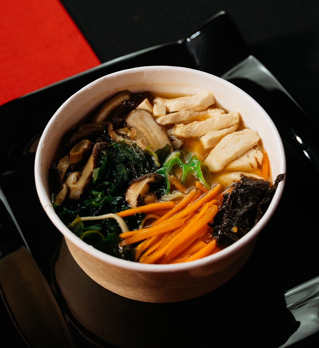 Рамэн с цыпленком