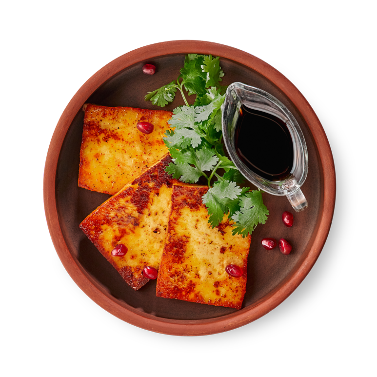 Жареный адыгейский сыр