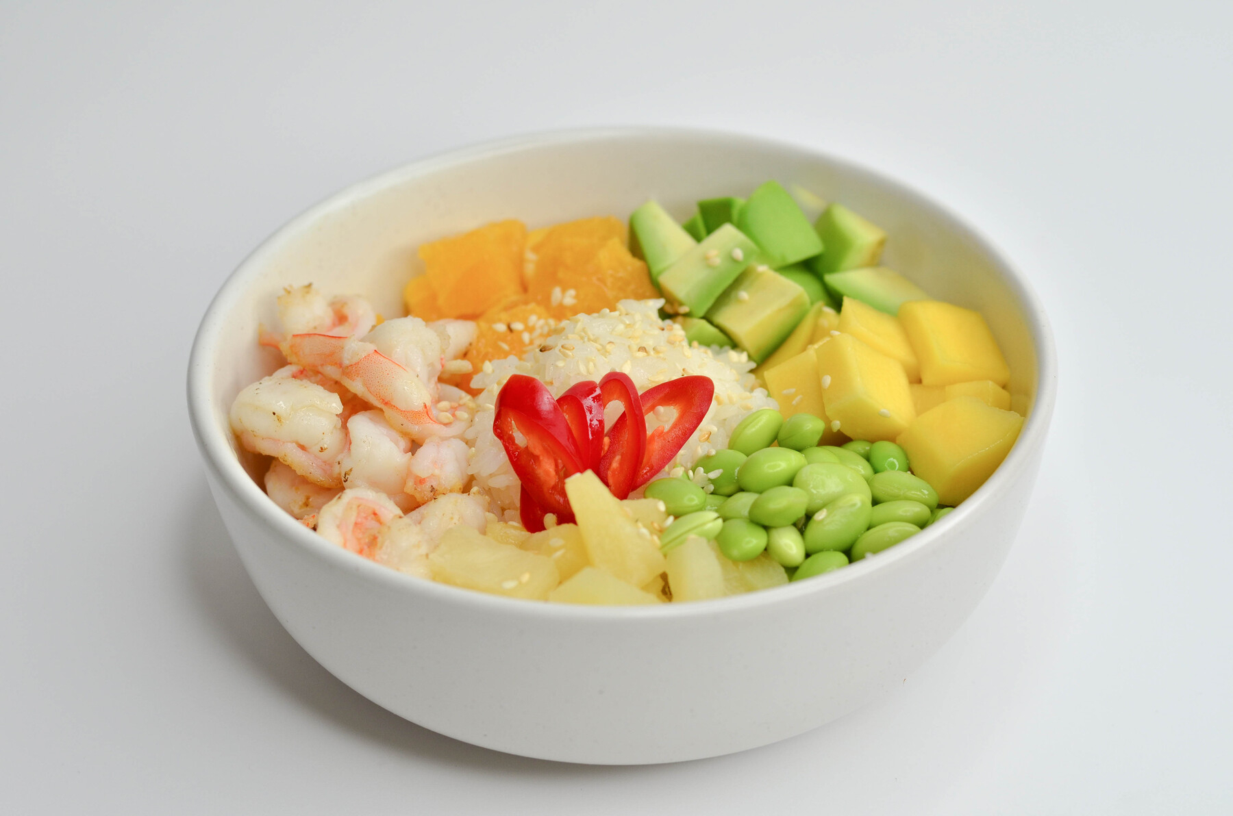 Поке с креветками