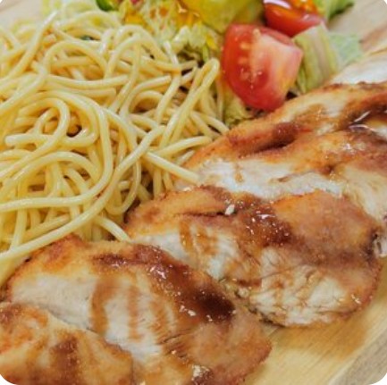 Азиакии с лапшой