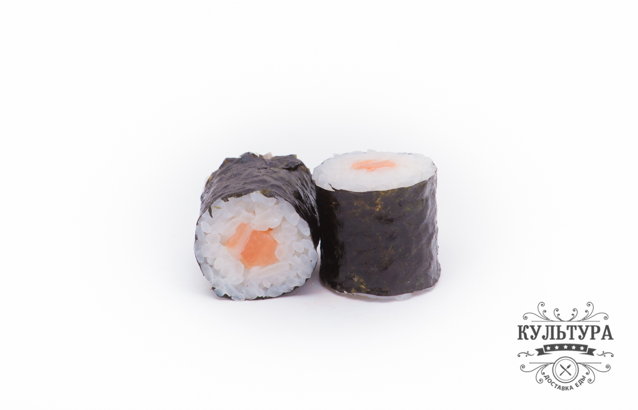 Ролл с лососем