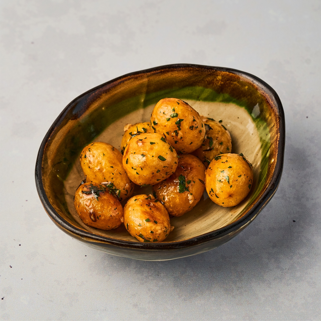 Жареный картофель с травами