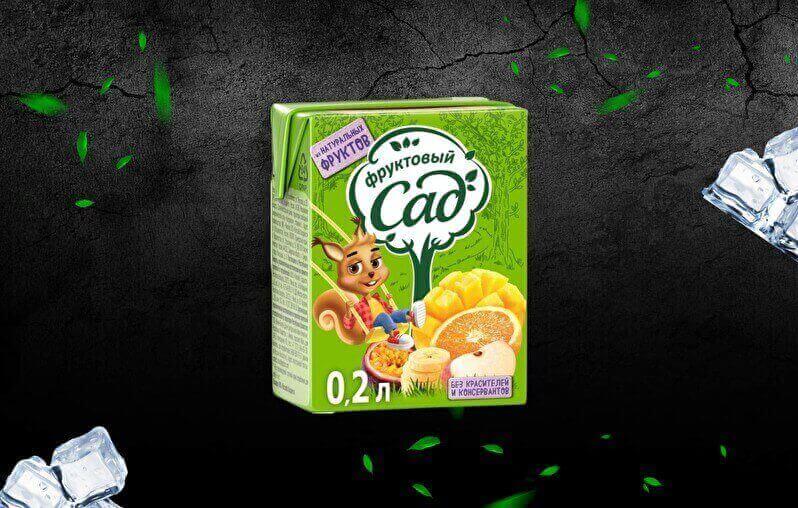 Сок мультифруктовый 0,2 л
