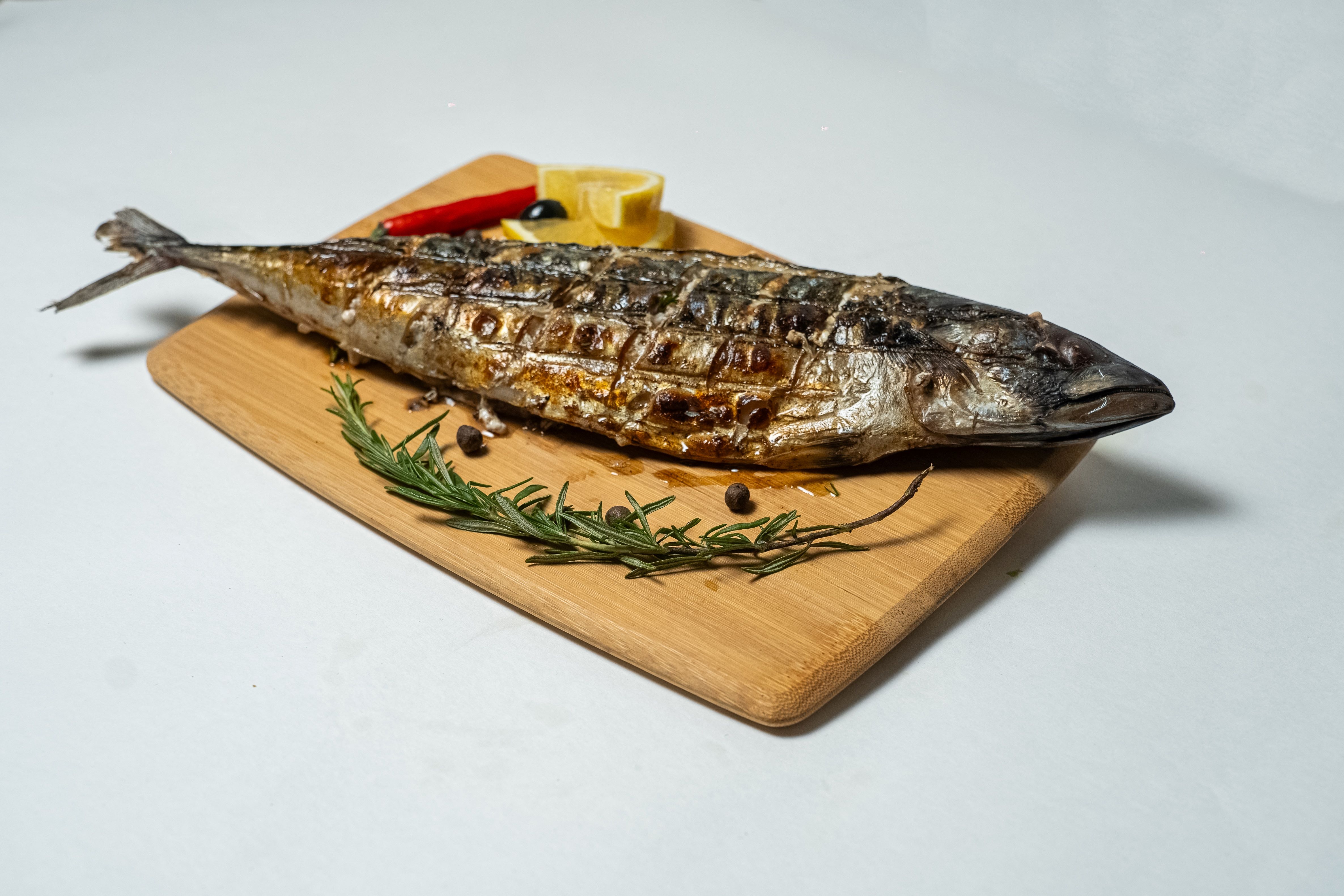 Скумбрия на мангале