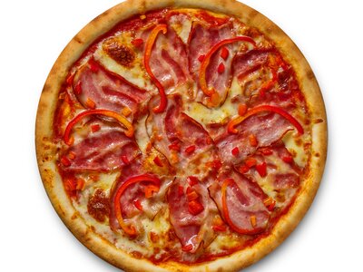 Пицца Карбонара большая