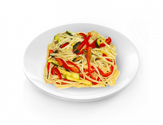 Лапша с овощами
