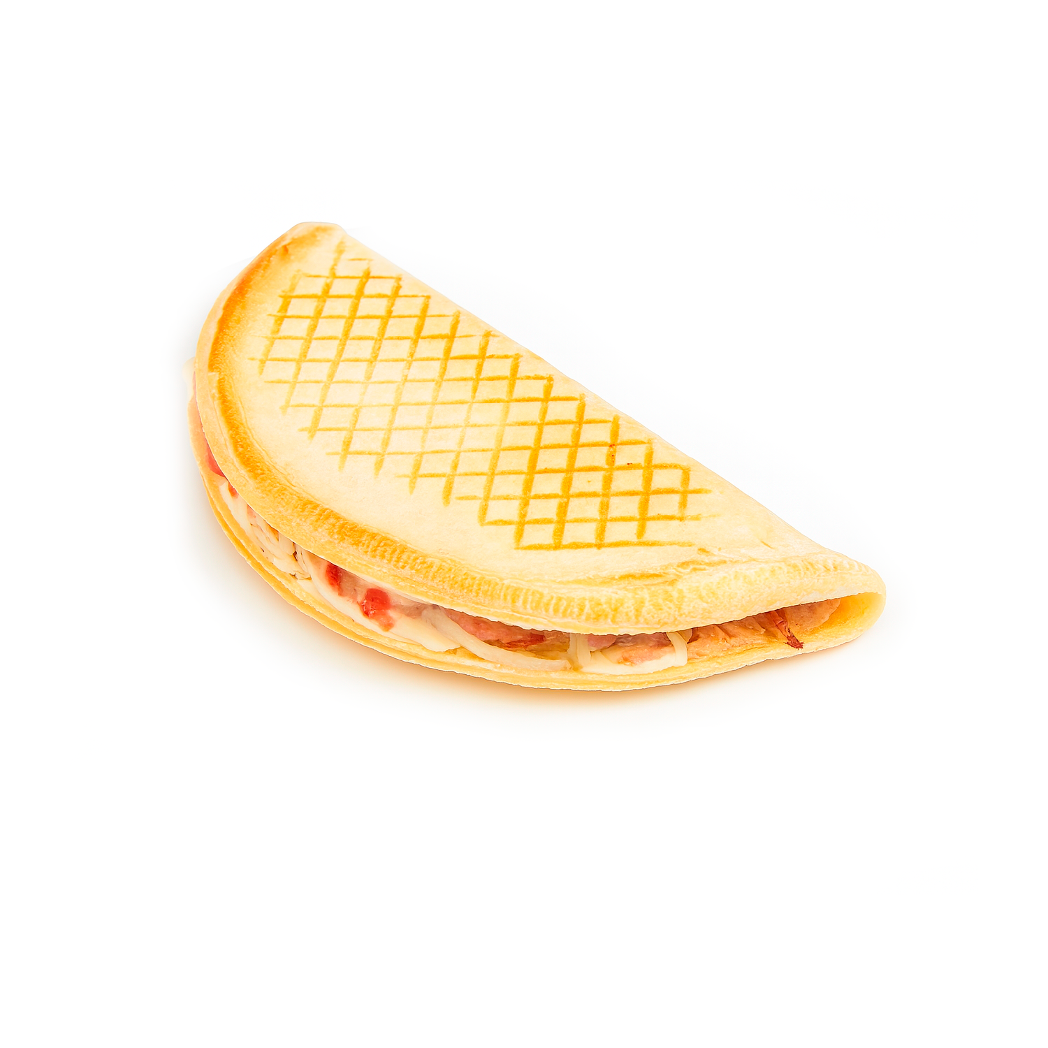 Закрытая пицца со свининой