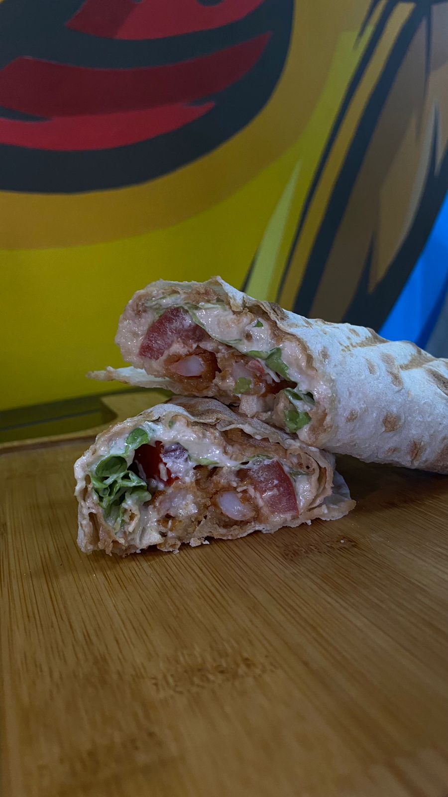 цезарь ролл с курицей