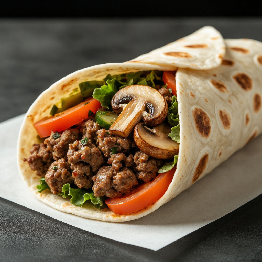 С грибочками и фаршем