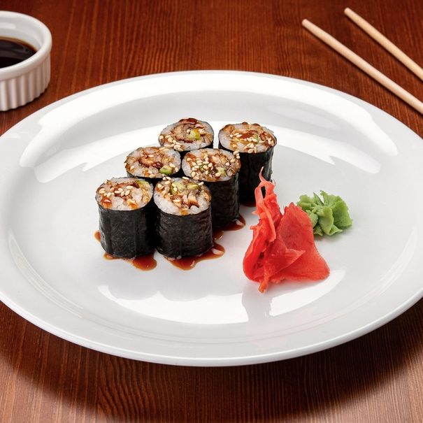 Классический с угрем и авокадо 6шт.