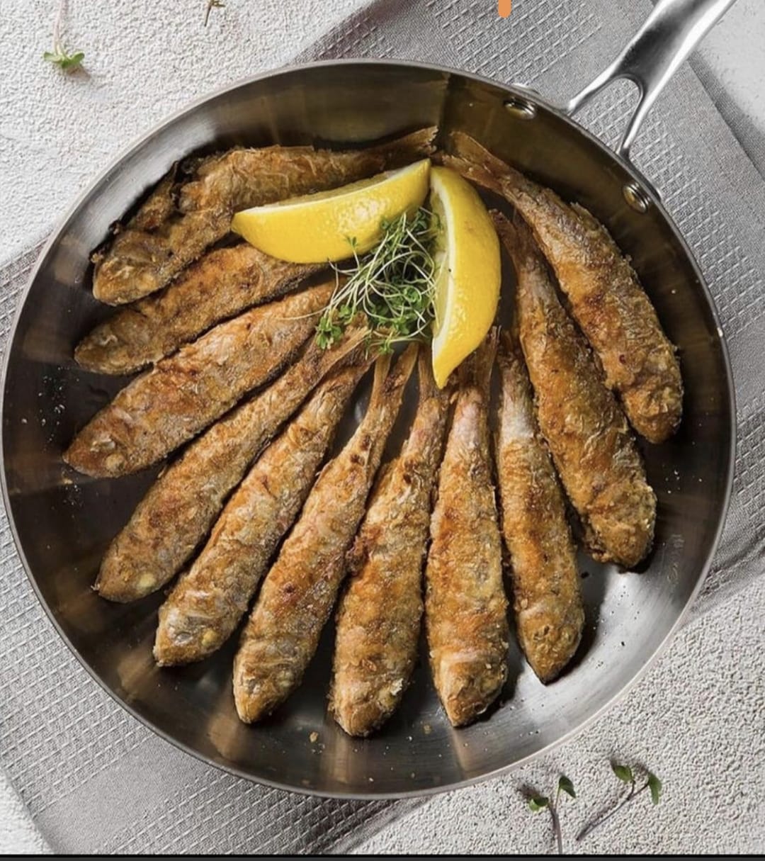 Барабуля жареная
