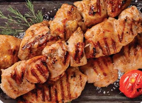 Шашлык из куриной грудки