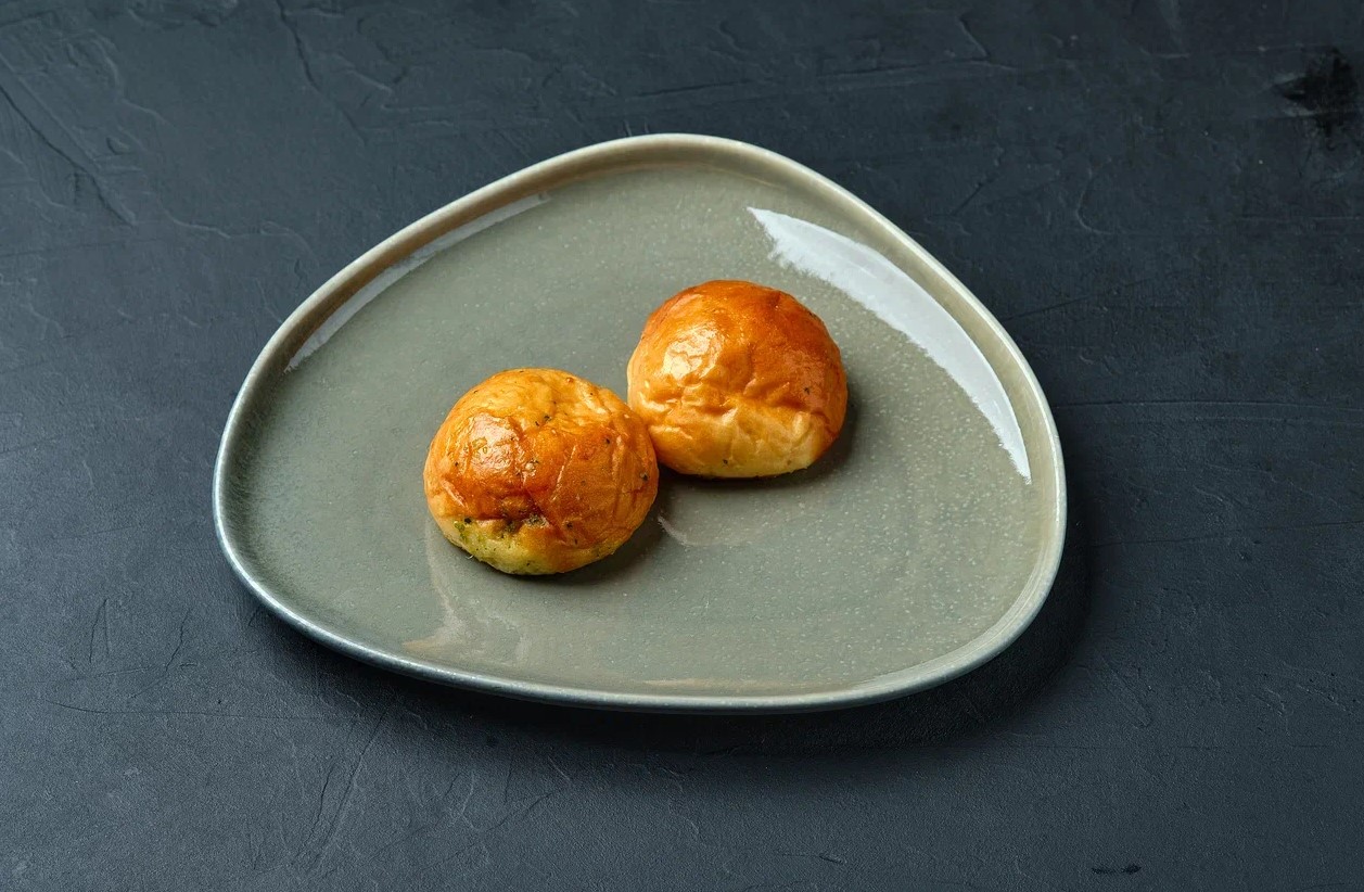 Пампушки с чесноком