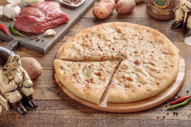 Пирог с мясом и картофелем 1000 гр