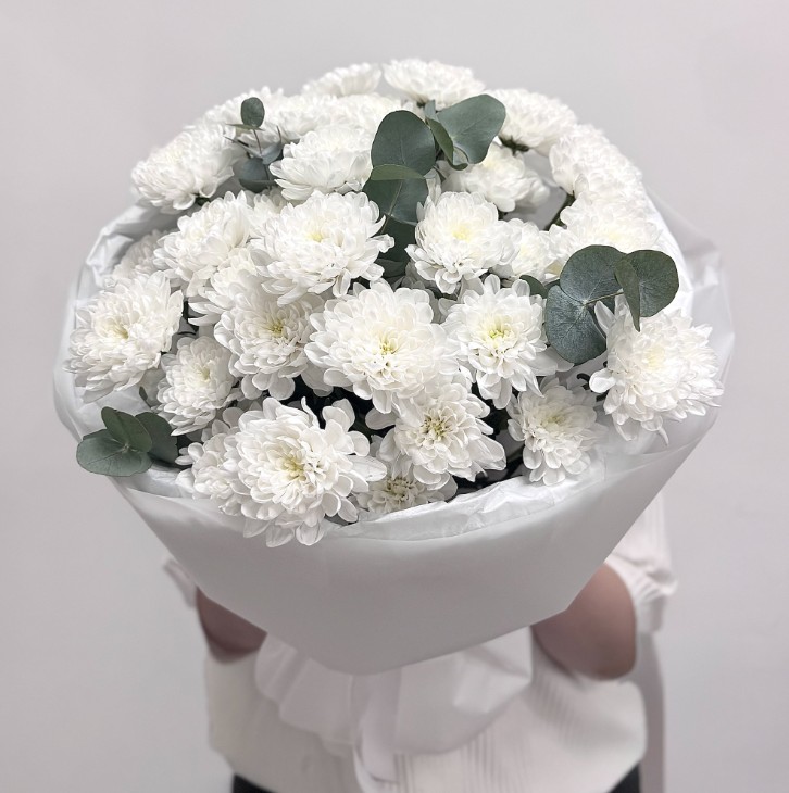 7 кустовых хризантем