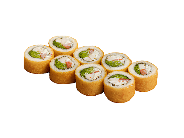 Жареный цезарь с курицей