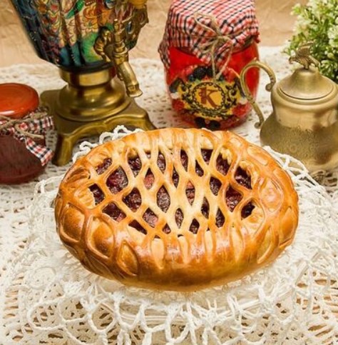 Пирог Зимняя вишня 22см