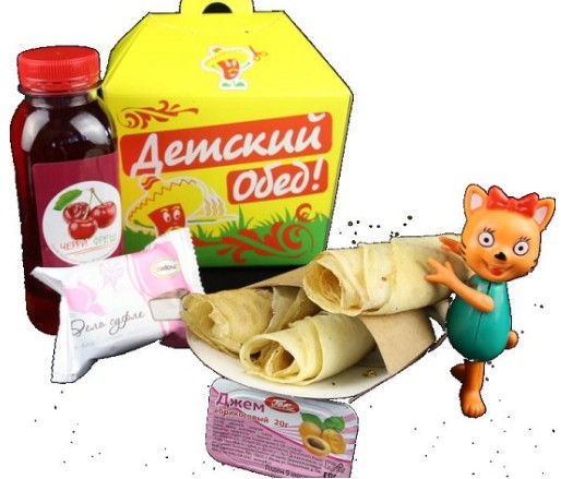 Детский набор №3 c блинчиками