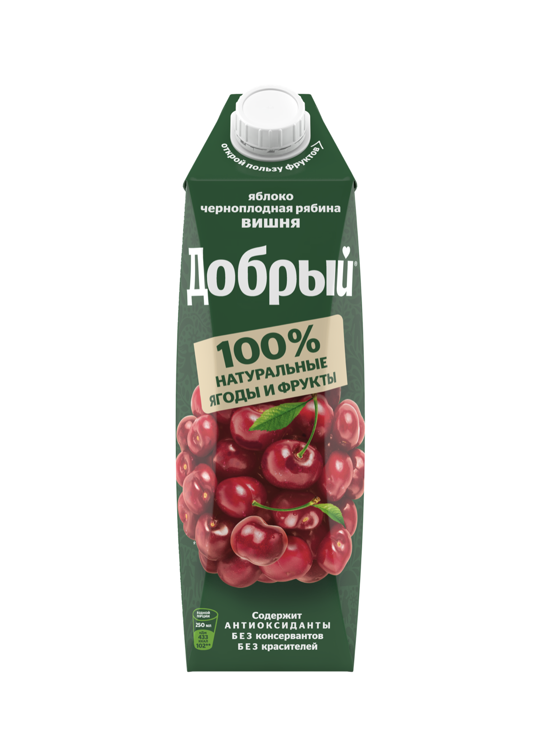 Сок Добрый Вишня 1л