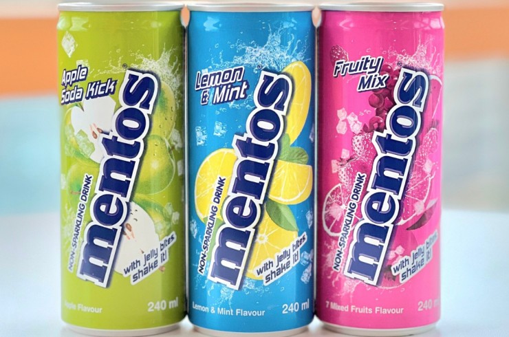 Mentos яблоко/ягодный микс 0,240мл