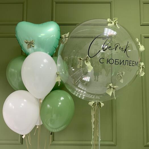 Шары на день рождения надпись любая