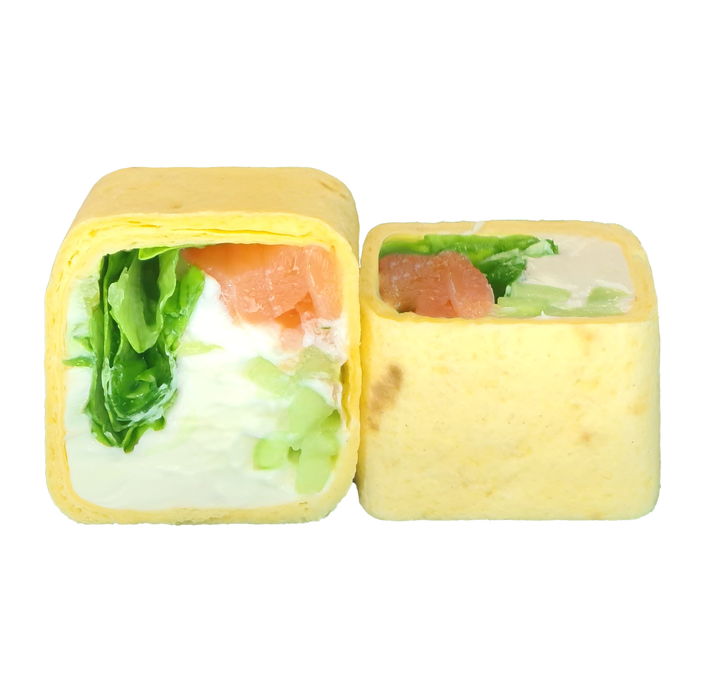 Тортилья с лососем