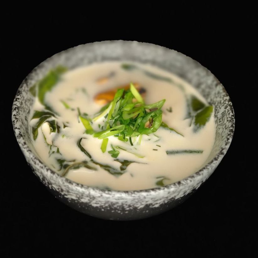 Суп сливочный с курицей