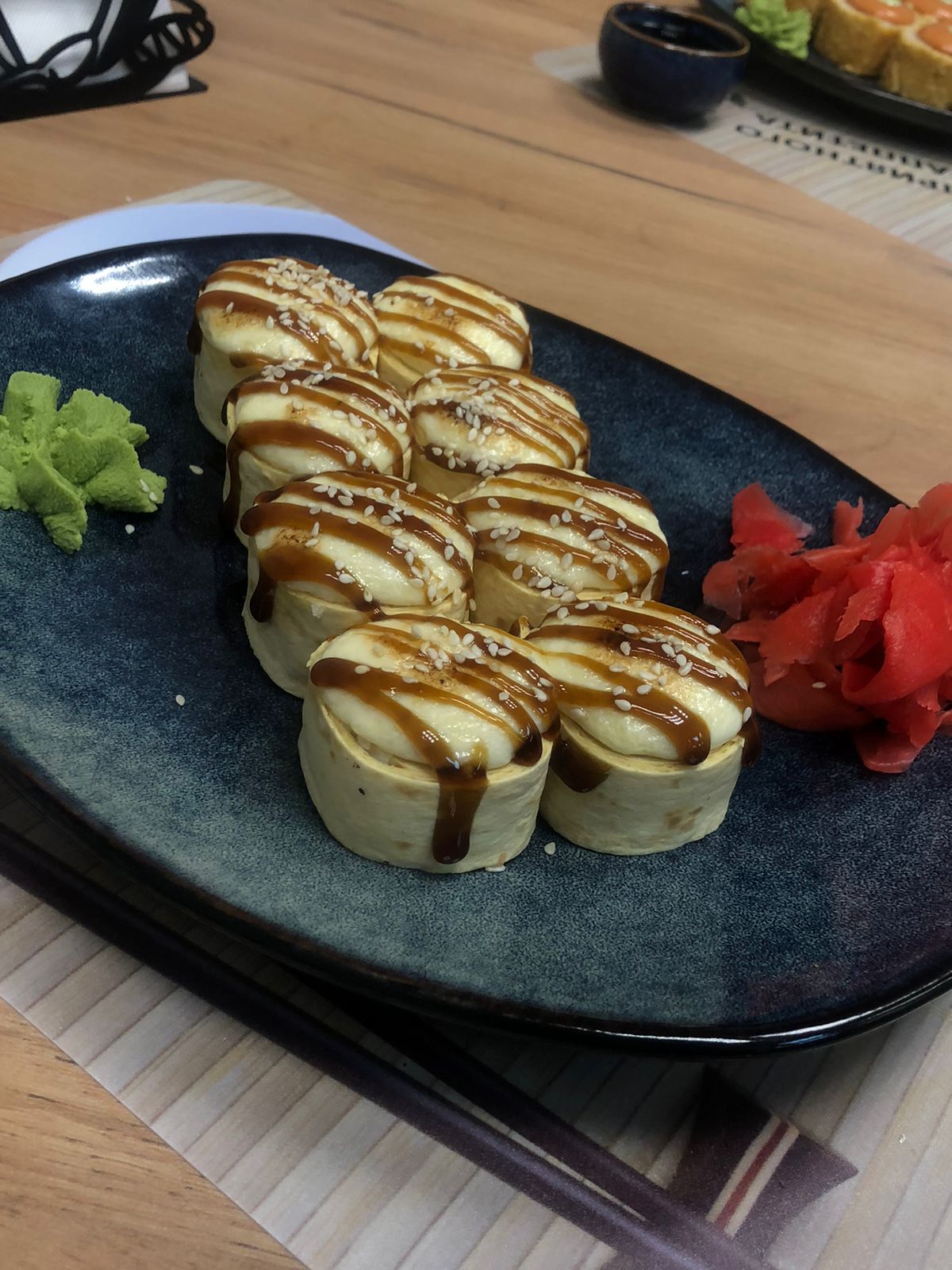 Запечённый хот с курицей