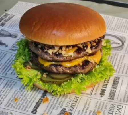 BBQ двойной бургер