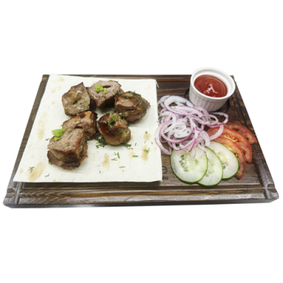 Шашлык из свиной шеи