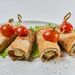 Рулетики из баклажан с сыром