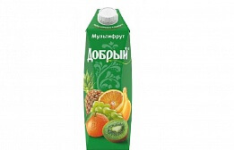Сок Добрый мультифрукт 1л