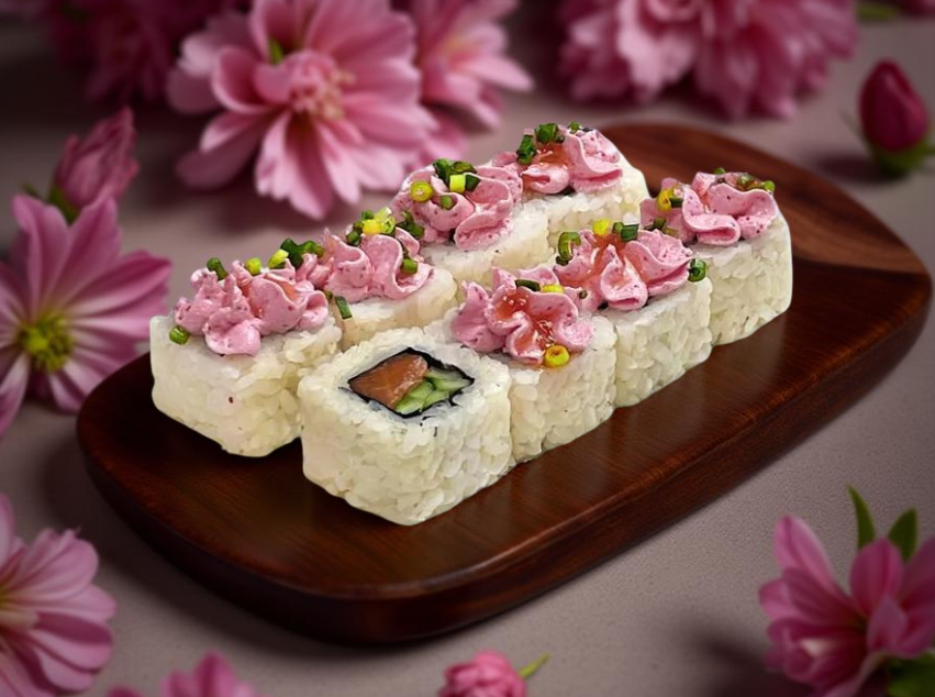 Ролл Лава с Форелью