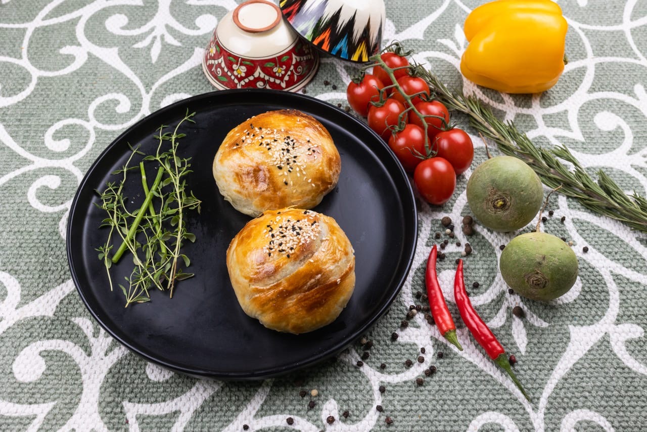 Самса с бараниной 