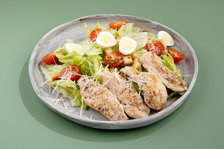 Цезарь с курицей